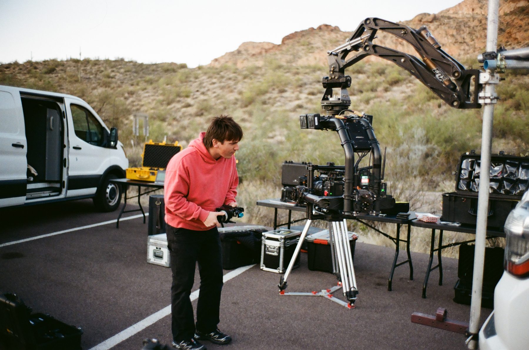 Behind the scenes photograph 91